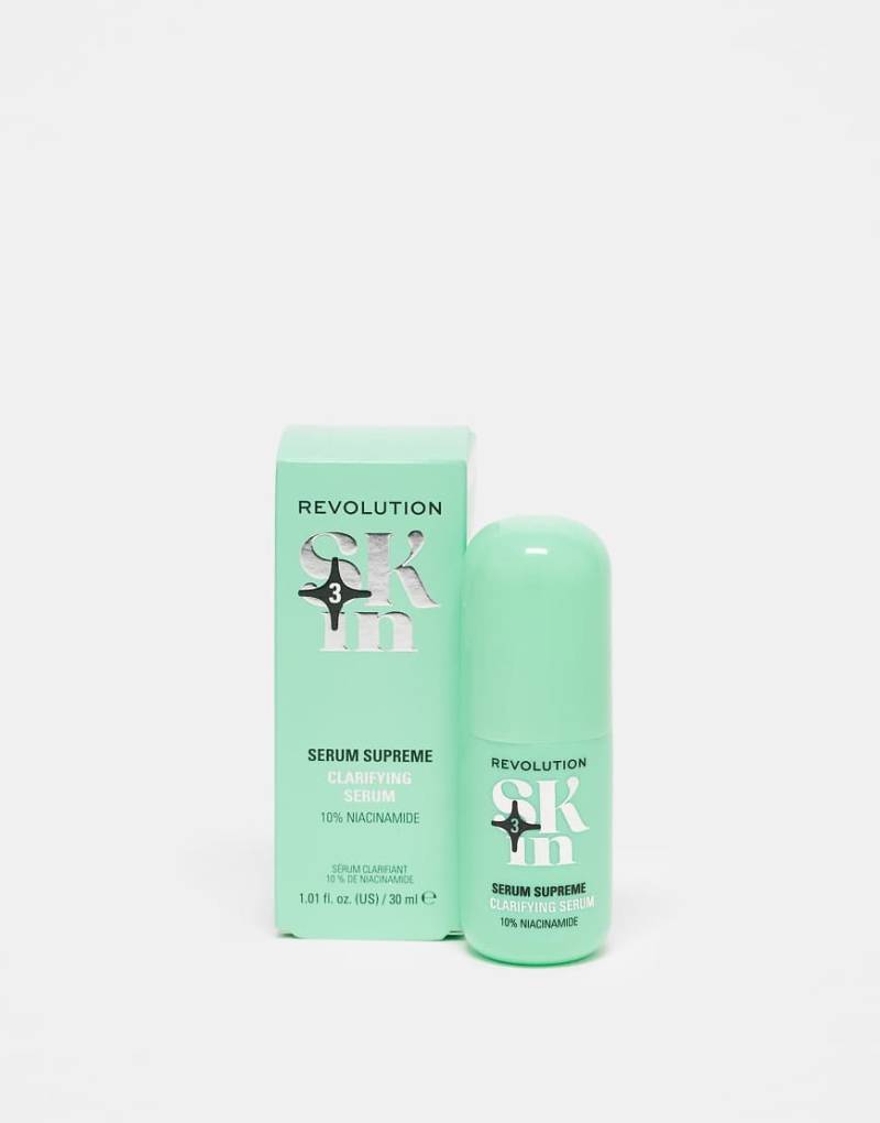 Revolution Skin - Clear Canvas - Klärendes Serum mit 5% Niacinamid und 2% Salicylsäure: 30 ml-Keine Farbe von Revolution Skincare
