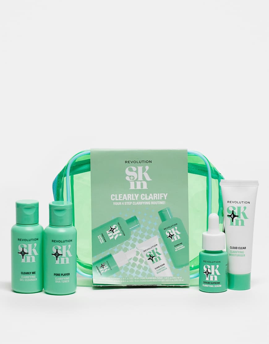 Revolution Skin - Clearly Clarify - 4-stufiges Hautpflege-Starter-Set-Keine Farbe Revolution Skin - Clearly Clarify - 4-stufiges Hautpflege-Starter-Set-Keine Farbe von Revolution Skincare