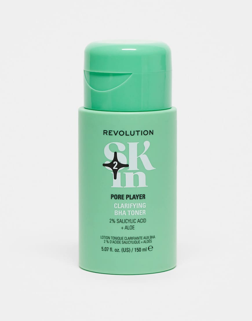 Revolution Skin - Pore Player - Klärendes BHA-Gesichtswasser mit 2% Salicylsäure und Aloe Vera: 150 ml-Keine Farbe Revolution Skin - Pore Player - Klärendes BHA-Gesichtswasser mit 2% Salicylsäure und Aloe Vera: 150 ml-Keine Farbe von Revolution Skincare