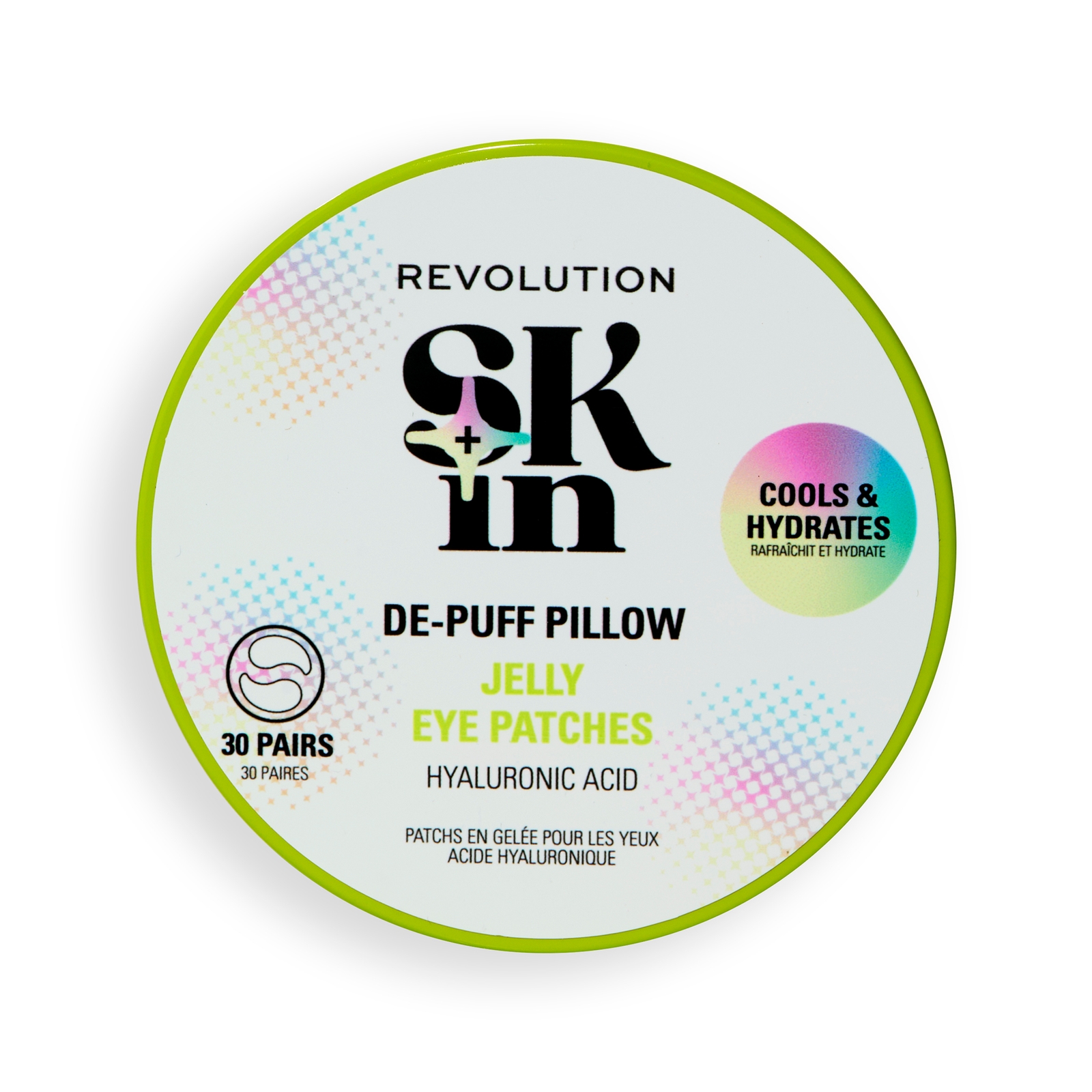 Revolution Skin De-Puff Pillow Hyaluronic Acid Jelly Eye Patches 30 Pairs von Revolution Skincare
