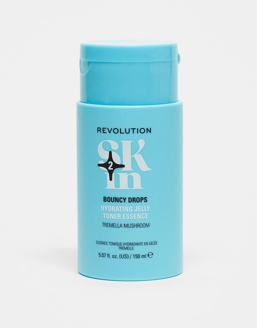 Revolution Skin - Bouncy Drops - Feuchtigkeitsspendende Gel-Toner-Essenz mit Tremella-Pilz: 150 ml-Keine Farbe Revolution Skin - Bouncy Drops - Feuchtigkeitsspendende Gel-Toner-Essenz mit Tremella-Pilz: 150 ml-Keine Farbe von Revolution Skincare