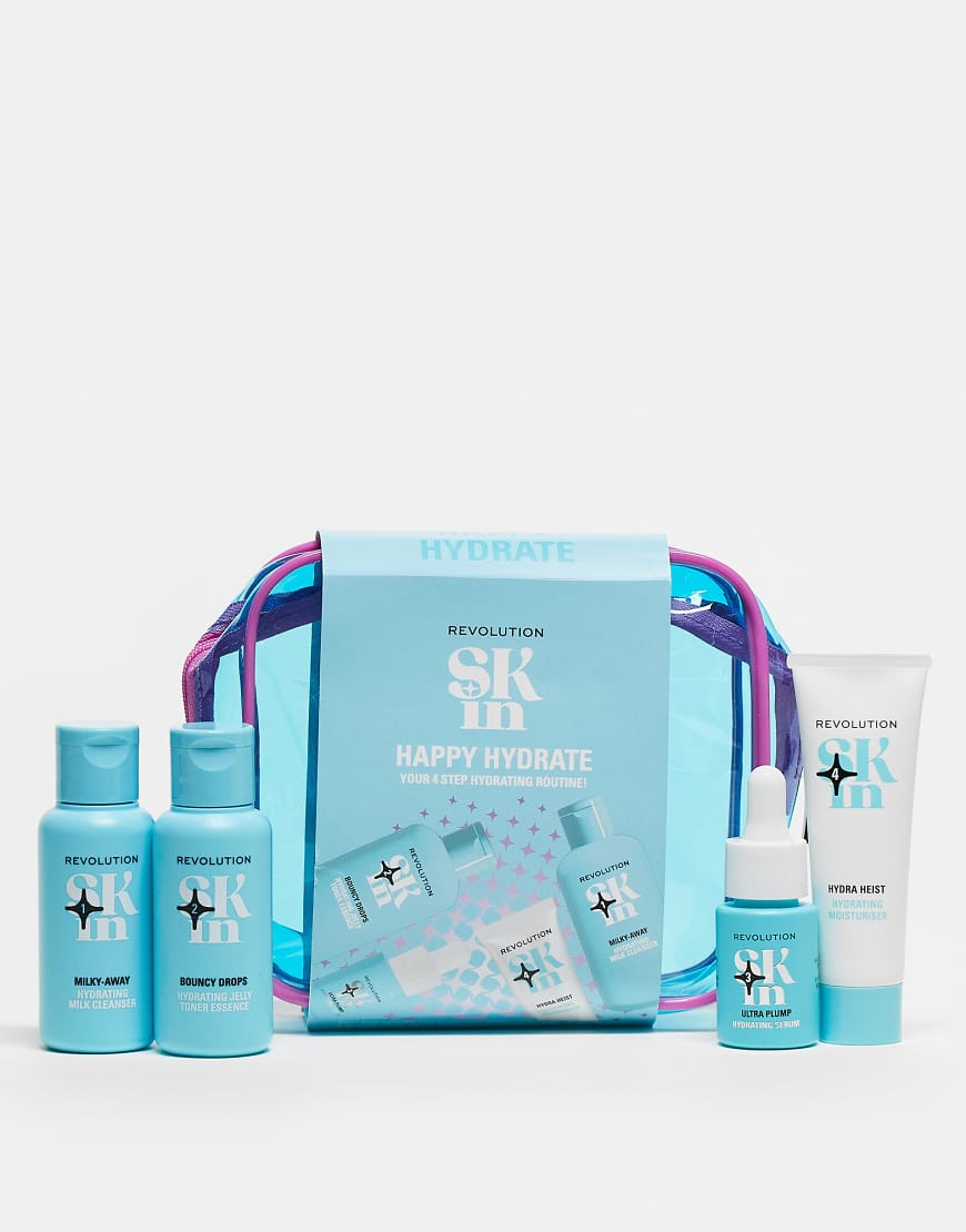 Revolution Skin - Happy Hydrate - 4-stufiges Hautpflege-Starter-Set-Keine Farbe Revolution Skin - Happy Hydrate - 4-stufiges Hautpflege-Starter-Set-Keine Farbe von Revolution Skincare