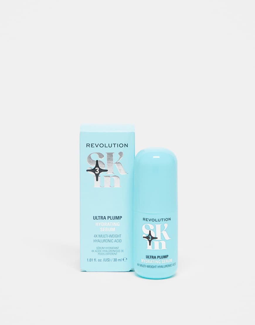 Revolution Skin - Ultra Plump - Multi-Weight Hyaluronic Acid, feuchtigkeitsspendendes Serum mit Hyaluronsäure: 30 ml-Keine Farbe Revolution Skin - Ultra Plump - Multi-Weight Hyaluronic Acid, feuchtigkeitsspendendes Serum mit Hyaluronsäure: 30 ml-Keine Farbe von Revolution Skincare