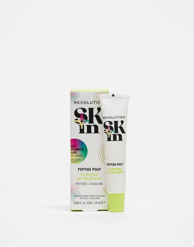 Revolution - Skin Peptide Pout - Aufpolsternde Lippenpflege-Keine Farbe von Revolution Skincare