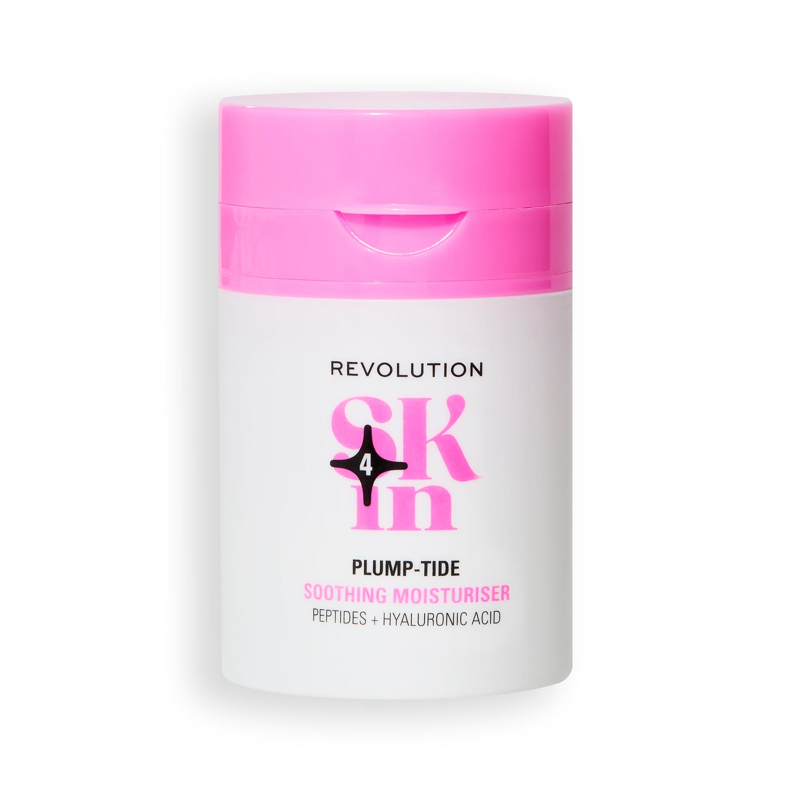 Revolution Skin Plump-Tide Peptide & Hyaluronic Acid Soothing Moisturiser 50ml von Revolution Skincare