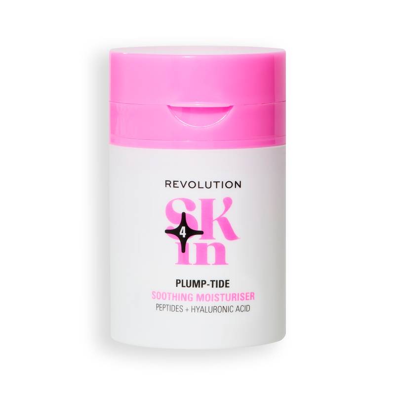 Revolution Skin Plump-Tide Peptide & Hyaluronic Acid Soothing Moisturiser 50ml von Revolution Skincare