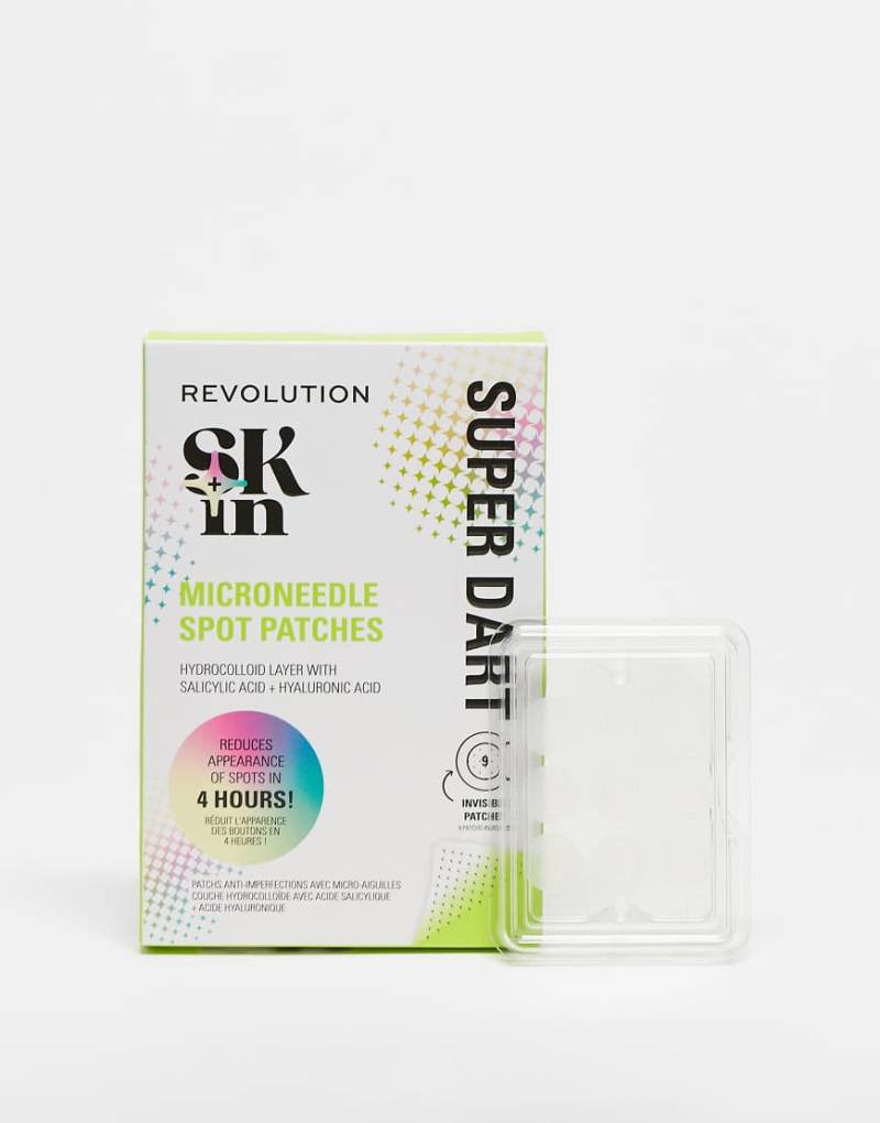 Revolution Skin - Super Dart Microneedle - Pickelpflaster mit Salicylsäure-Hydrokolloid: 9 Stck.-Keine Farbe von Revolution Skincare