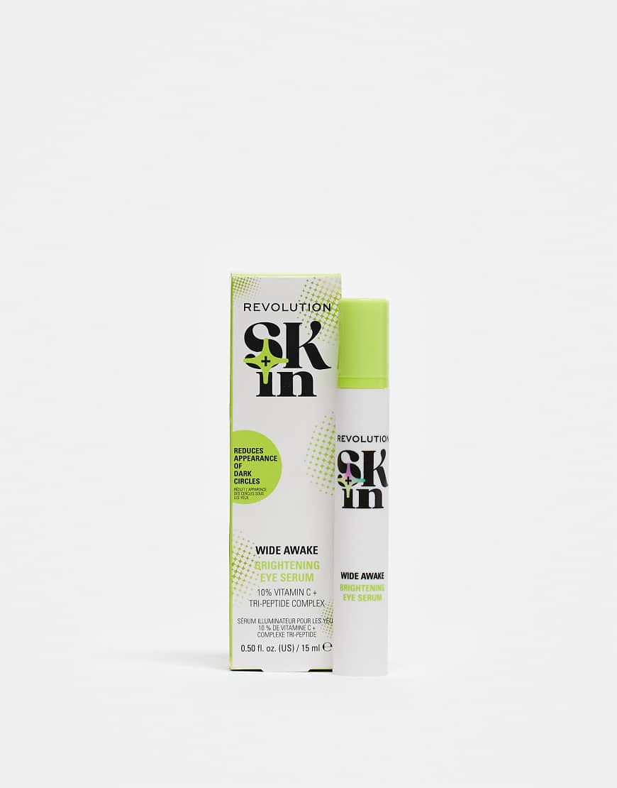Revolution Skin - Wide Awake - Augenserum mit 10% Vitamin C und Tripeptid: 15 ml-Keine Farbe Revolution Skin - Wide Awake - Augenserum mit 10% Vitamin C und Tripeptid: 15 ml-Keine Farbe von Revolution Skincare