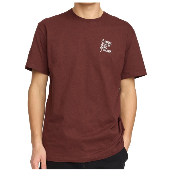 Revolution - Application T-Shirt No Hands - T-Shirt Gr L rot von Revolution