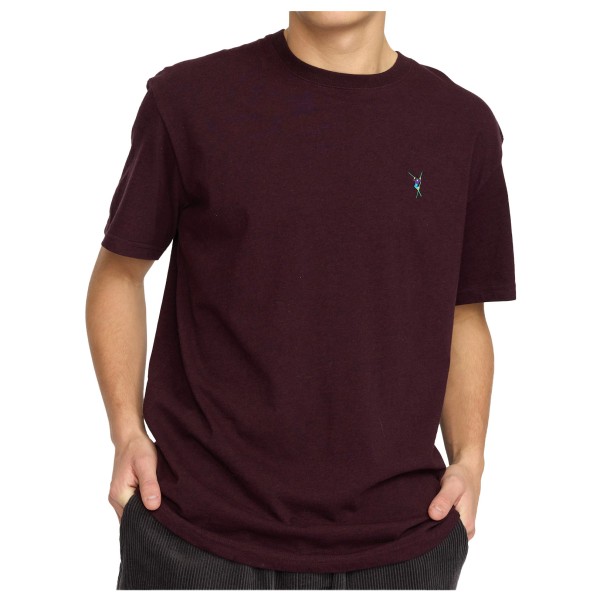 Revolution - Application T-Shirt Skier - T-Shirt Gr XL rot von Revolution