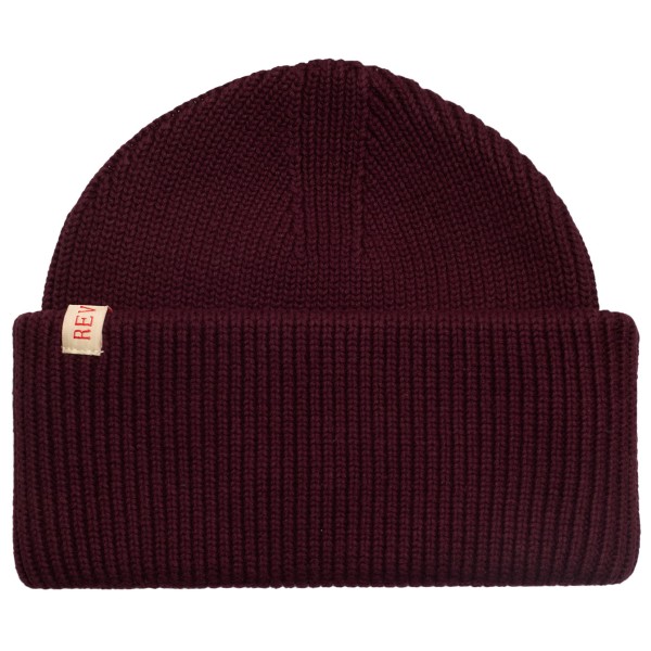 Revolution - Beanie with Big Fold Up - Mütze Gr One Size rot von Revolution
