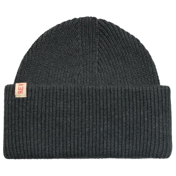 Revolution - Beanie with Big Fold Up - Mütze Gr One Size schwarz von Revolution