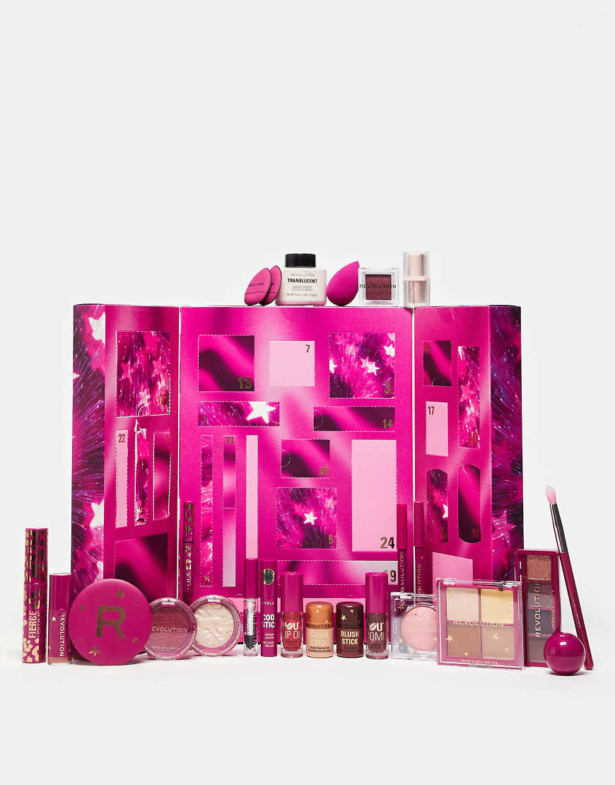 Revolution - Beauty Make-up-Adventskalender 2025 (50% Rabatt)-Bunt von Revolution