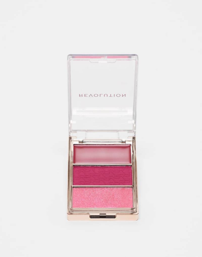 Revolution - Blush Icon - Rouge-Palette - My Cherry Truth-Rosa von Revolution