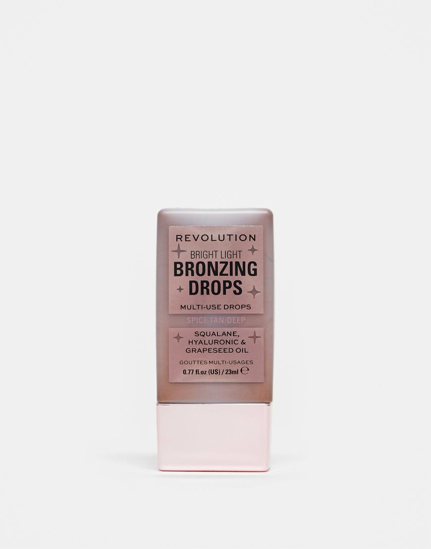 Revolution - Bright Bronzing Drops - Deep Bronze Spice-Braun Revolution - Bright Bronzing Drops - Deep Bronze Spice-Braun von Revolution