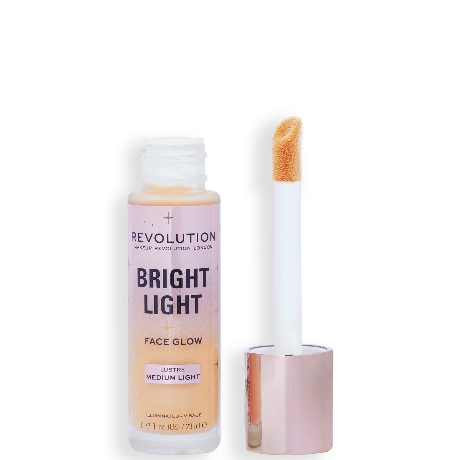 Revolution Bright Light Face Glow 23 ml (Verschiedene Farbtöne) - Lustre Medium Light von Makeup Revolution