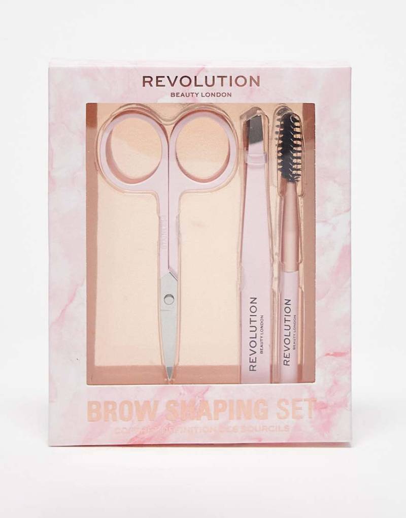 Revolution - Brow Shaping Set - Brauenpflege-Set-Keine Farbe von Revolution