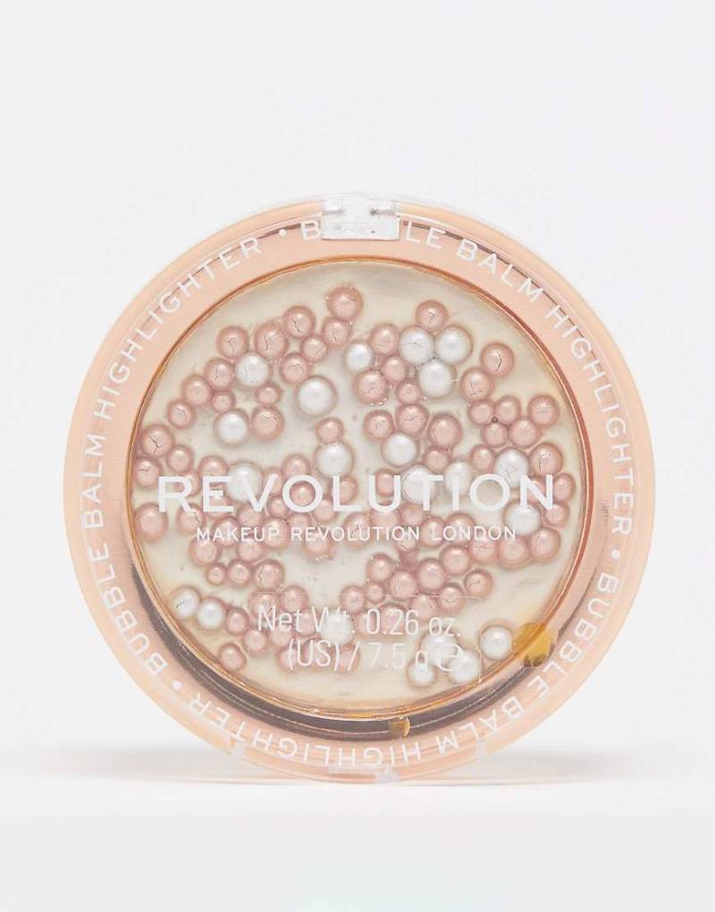 Revolution - Bubble Balm - Highlighter in der Farbe Icy Rose-Silber von Revolution