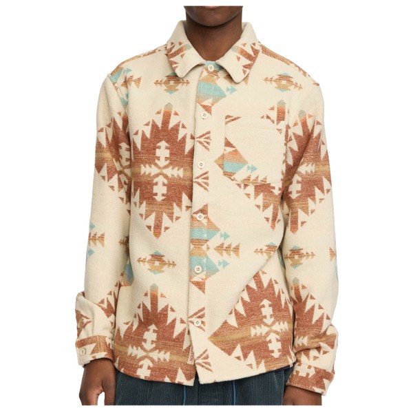 Revolution - Casual Overshirt Aztec - Hemd Gr S beige von Revolution