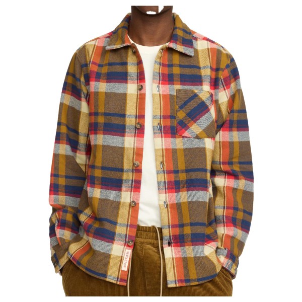 Revolution - Casual Shirt Checked - Hemd Gr M braun von Revolution