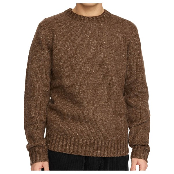 Revolution - Crewneck Knit Sweatshirt - Pullover Gr L braun von Revolution