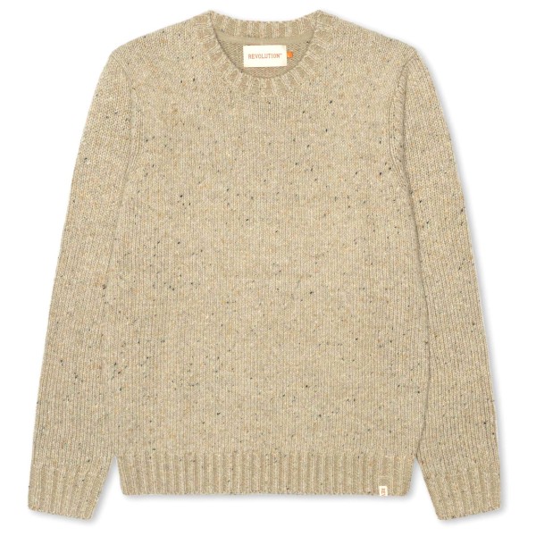 Revolution - Crewneck Knit Sweatshirt - Pullover Gr XXL beige Revolution - Crewneck Knit Sweatshirt - Pullover Gr XXL beige von Revolution