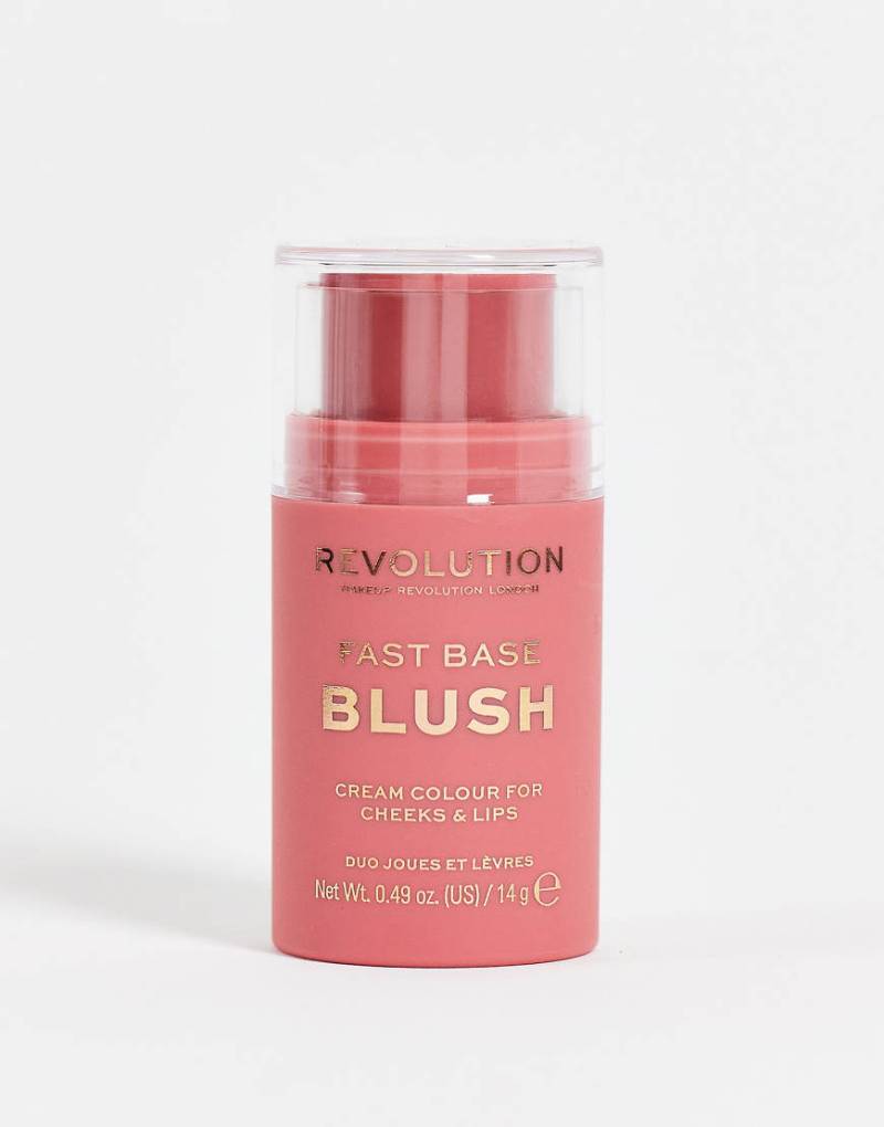 Revolution - Fast Base Blush - Rouge-Stick - Bare-Rosa von Revolution