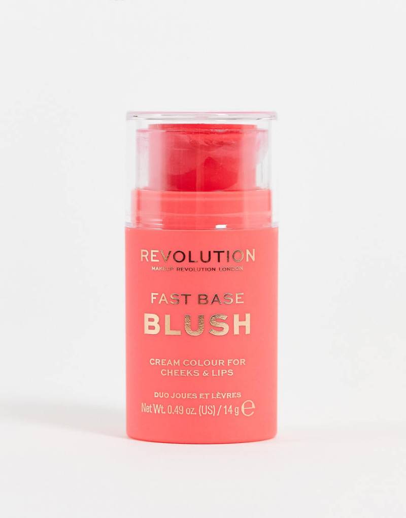 Revolution - Fast Base Blush - Rouge-Stick - Bloom-Rosa von Revolution