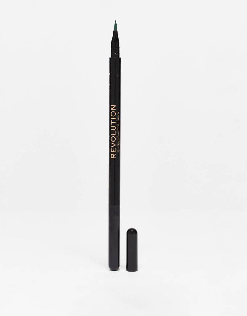 Revolution - Felt & Kohl - Eyeliner in Grün von Revolution