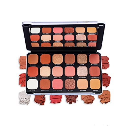 Makeup Revolution, Forever Flawless Lidschatten Palette, Decadent, 18 Farbtöne, 19.8g von Revolution Beauty London