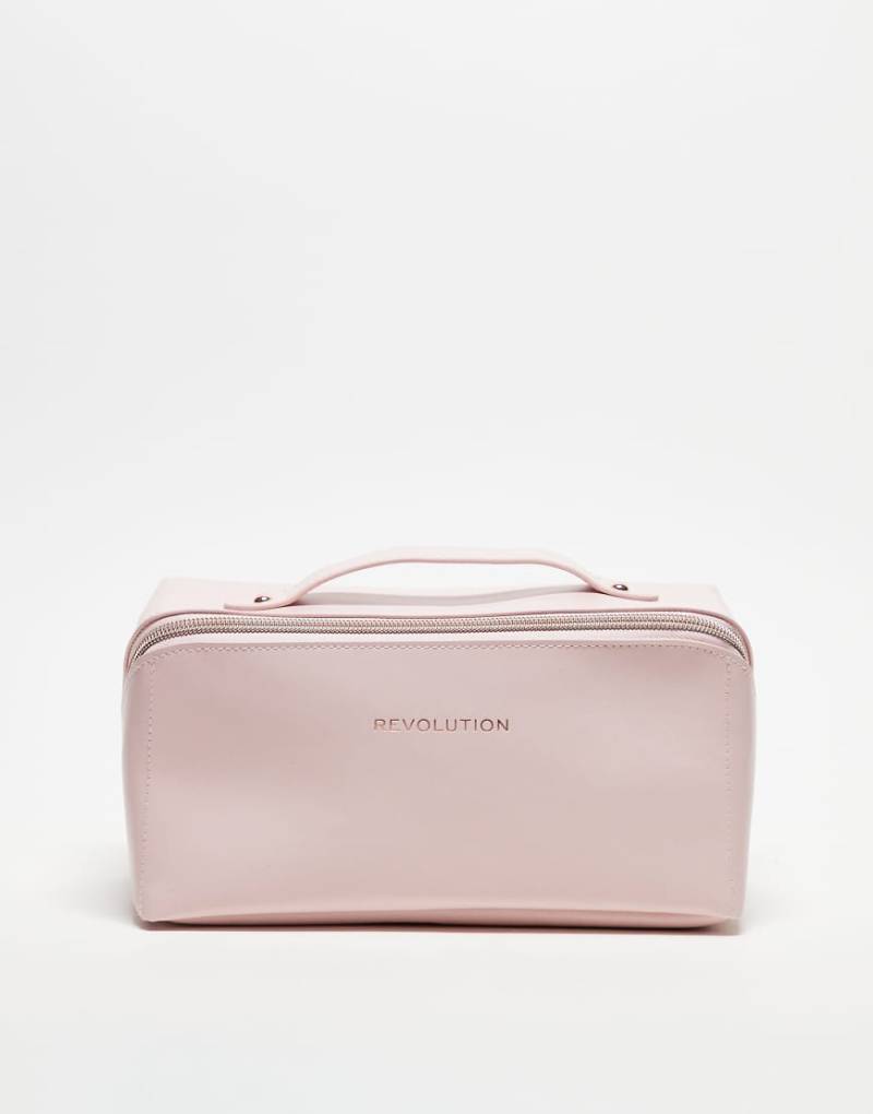 Revolution - Glam - Ausklappbare Kosmetiktasche in Rosa von Revolution