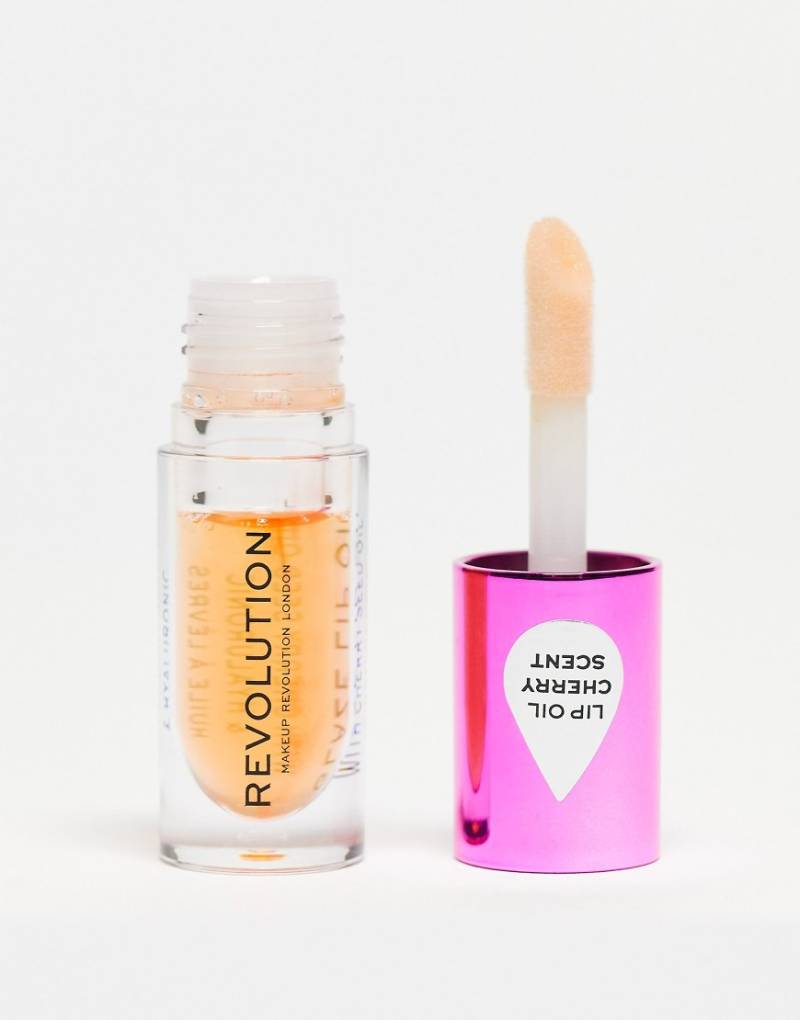 Revolution - Glaze - Lippenöl in der Farbe Getaway Terracotta-Orange von Revolution