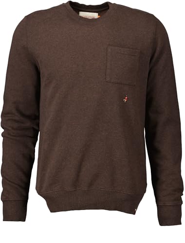 Revolution Herren Pullover 100% Baumwolle, braun (DE/NL/SE/PL, Alphanumerisch,GR. L, Regular, Regular) von Revolution