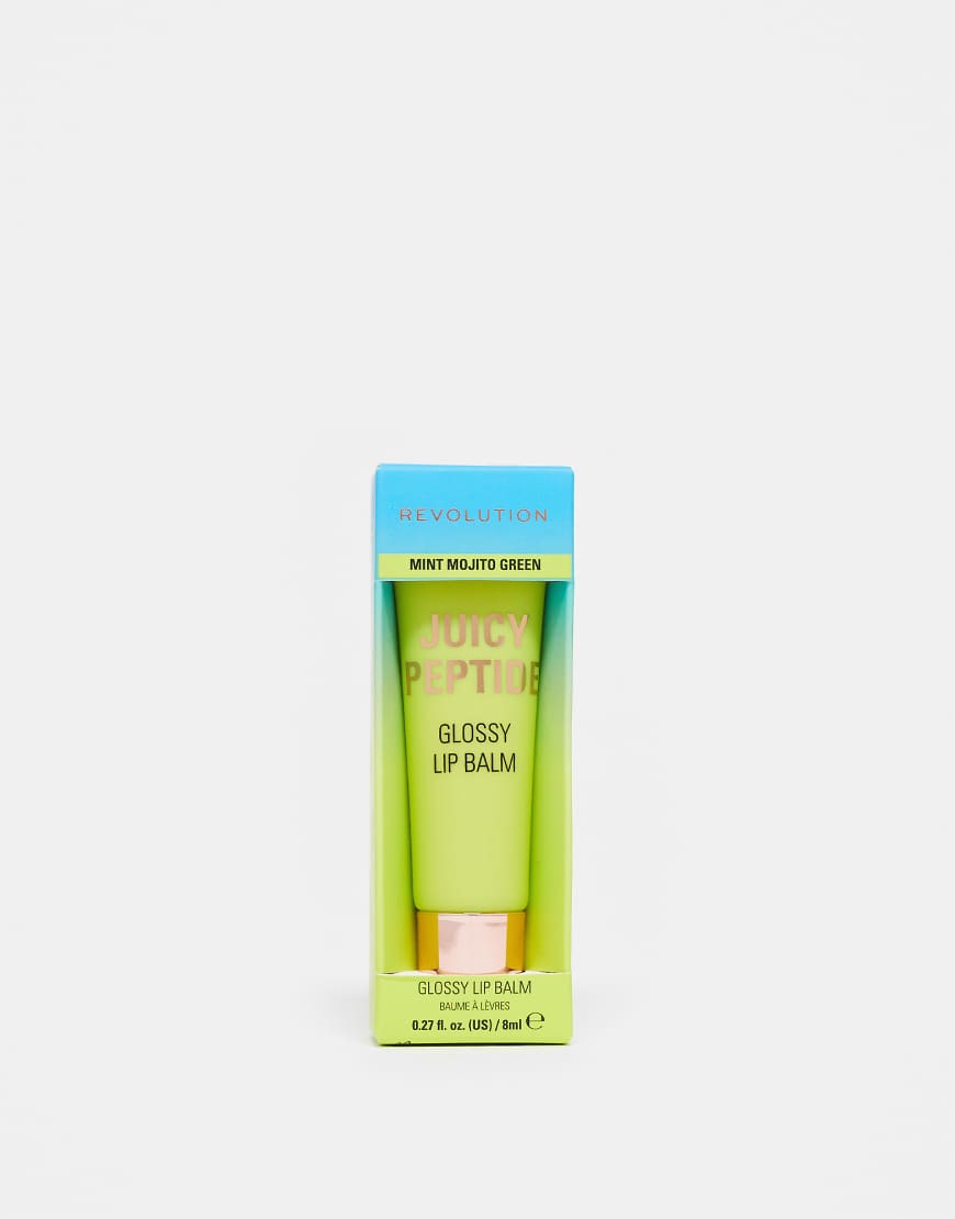 Revolution - Juicy Peptide - Lippenbalsam - Mint Mojito Green-Rosa von Revolution