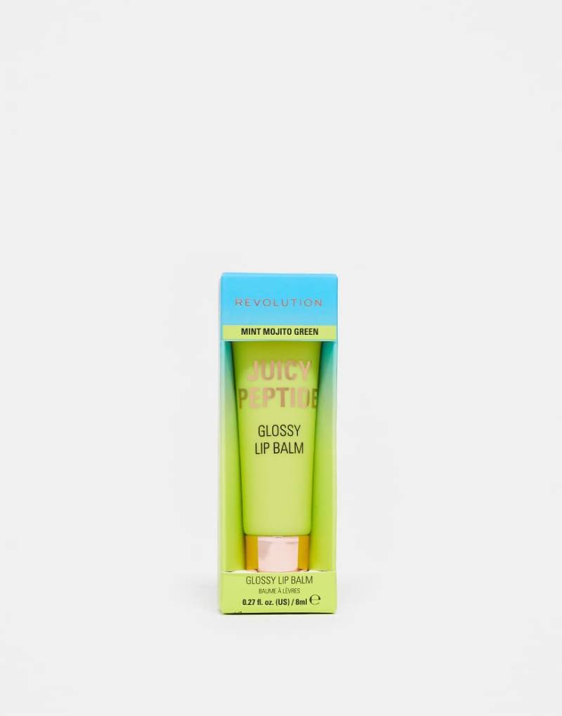 Revolution - Juicy Peptide - Lippenbalsam - Mint Mojito Green-Rosa von Revolution