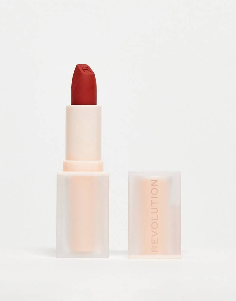 Revolution - Lip Allure - Seidig-weicher Lippenstift in CEO Brick Red-Rot von Revolution