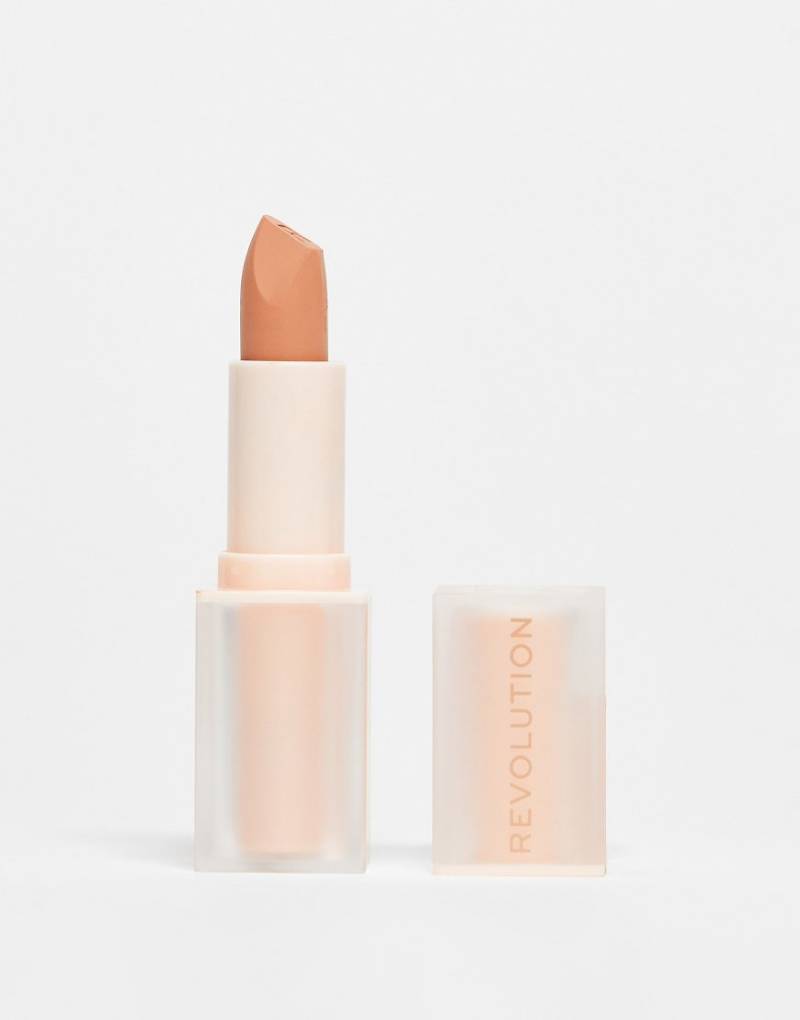 Revolution - Lip Allure - Seidig-weicher Lippenstift in Lover Nude-Neutral von Revolution