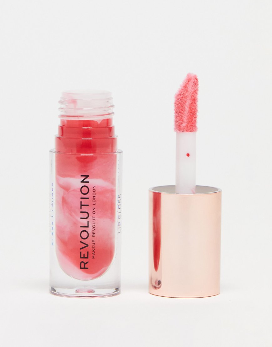 Revolution - Lip Swirl Ceramide - Lipgloss - Bitten Red-Rot Revolution - Lip Swirl Ceramide - Lipgloss - Bitten Red-Rot von Revolution