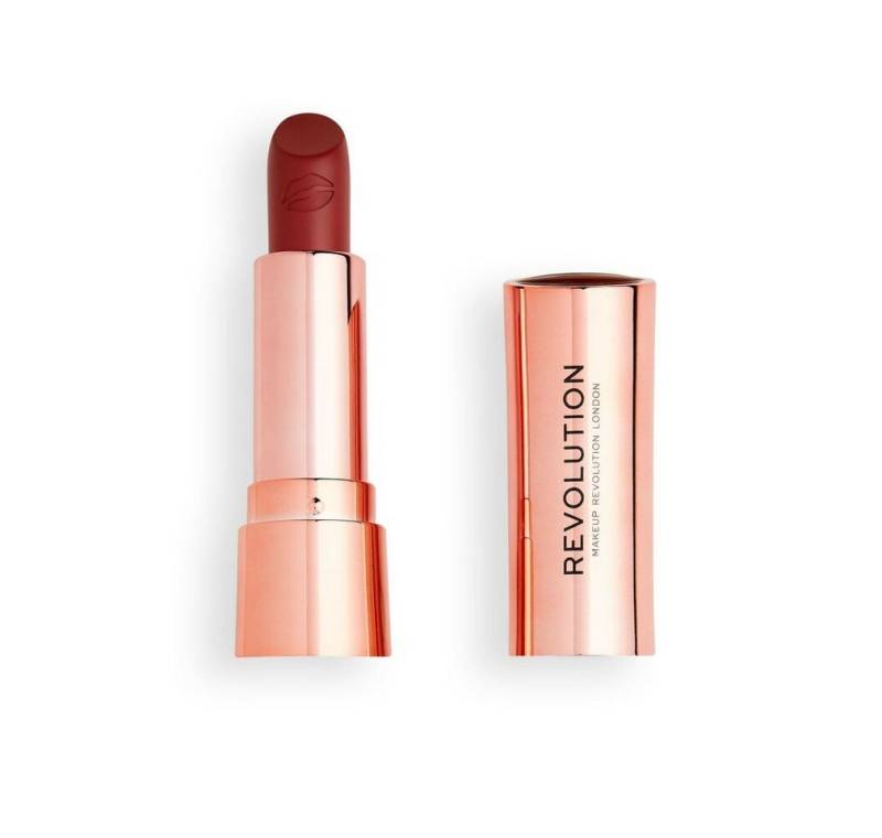 Revolution Lippenstift Makeup Satin Kiss Lipstick Heart Race von Revolution