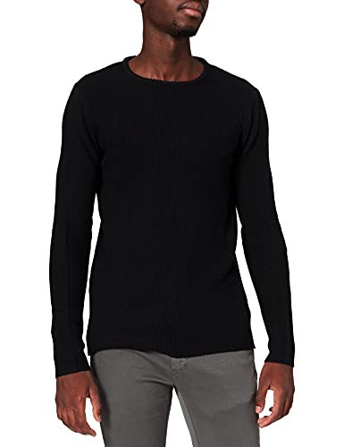 Revolution Mens 6007 Sweater, Black, L Revolution Mens 6007 Sweater, Black, L von Revolution