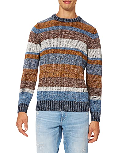 Revolution Mens 6539 Sweater, Blue, XL von Revolution