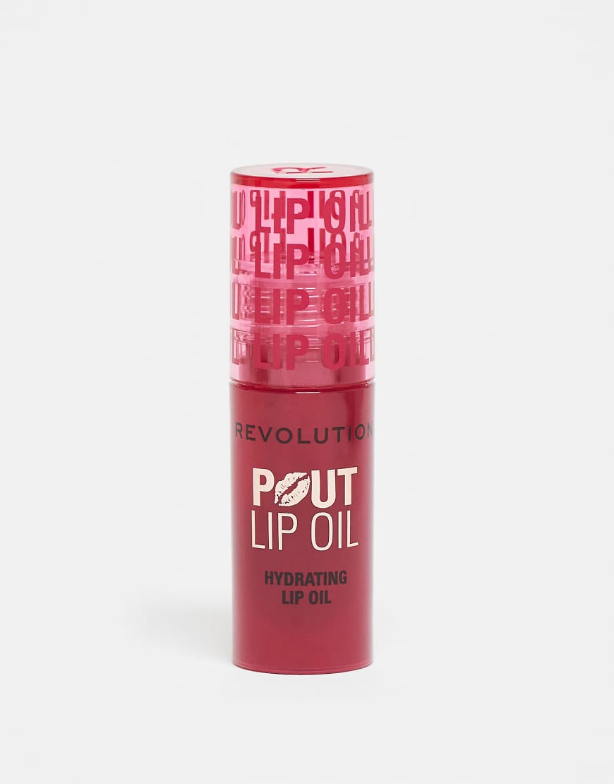 Revolution - Pout Bomb - Aufpolsternder Lipgloss in der Farbe Cherry Sheer Red-Rosa von Revolution
