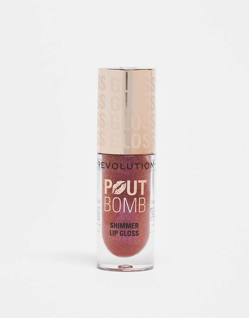 Revolution - Pout Bomb - Schimmernder Gloss in der Farbe Berry Lustre-Rot Revolution - Pout Bomb - Schimmernder Gloss in der Farbe Berry Lustre-Rot von Revolution