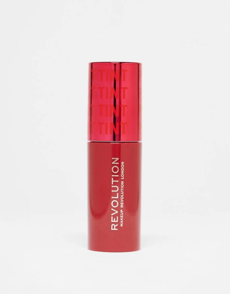 Revolution - Pout Lip Tint - Lipgloss - Sizzlin Red-Rot von Revolution