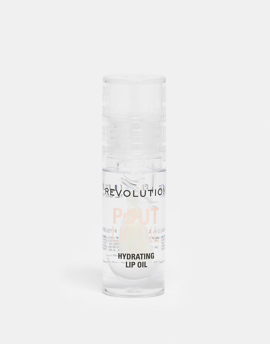 Revolution - Pout - Lippenöl in Lychee Clear-Rosa von Revolution