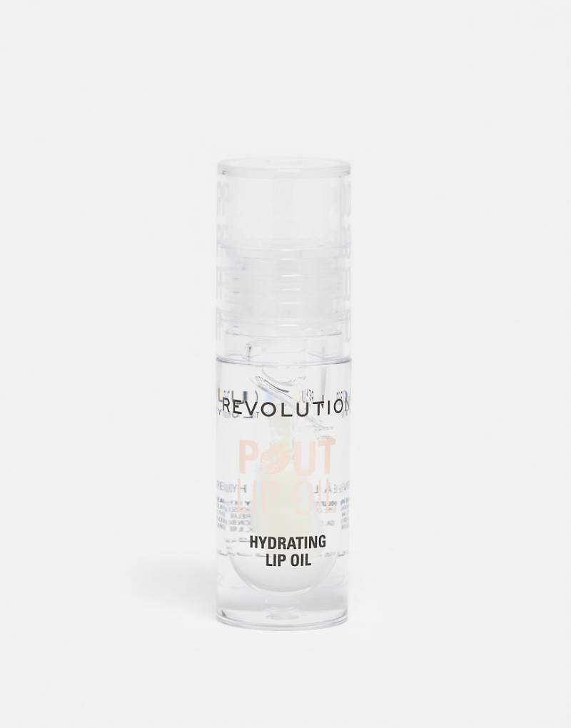 Revolution - Pout - Lippenöl in Lychee Clear-Rosa von Revolution