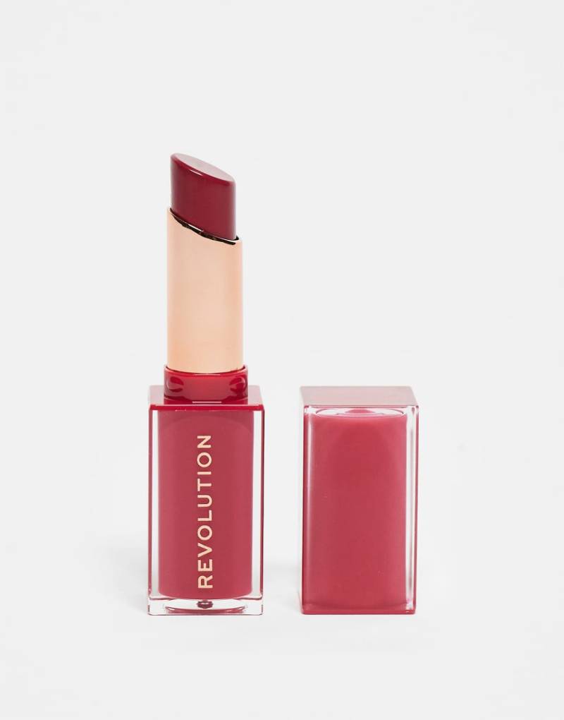 Revolution - Pout - Schimmernder Lipgloss-Stick - Sour Berry-Rosa von Revolution