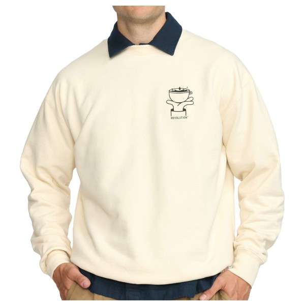Revolution - Printed Crewneck Cup - Pullover Gr XXL weiß Revolution - Printed Crewneck Cup - Pullover Gr XXL weiß von Revolution