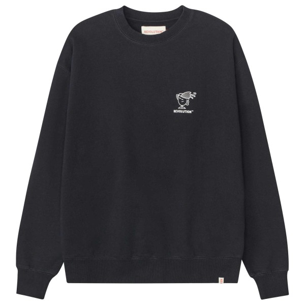 Revolution - Printed Crewneck - Pullover Gr XXL schwarz Revolution - Printed Crewneck - Pullover Gr XXL schwarz von Revolution