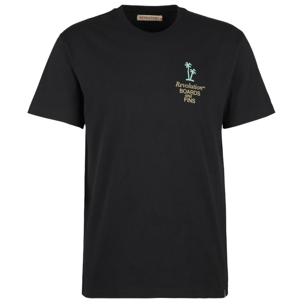 Revolution - Printed T-Shirt Boards & Fins - T-Shirt Gr S schwarz von Revolution